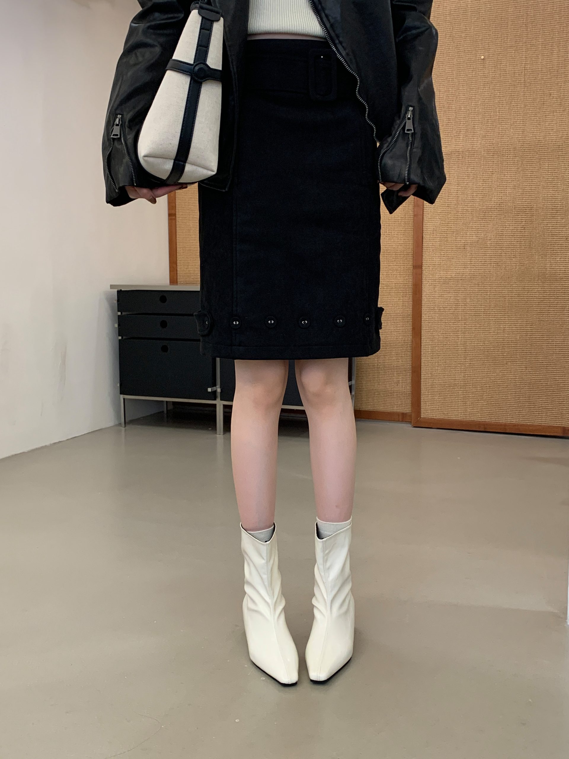 2026 New Autumn Winter Square Toe Chunky Heel Retro Korean Fashion Versatile Short Boots Slim Fit Boots - Image 4